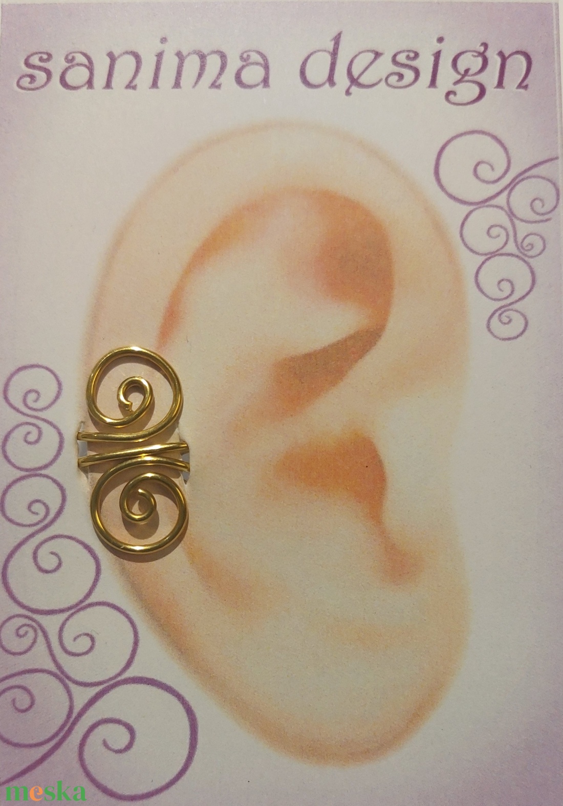 Fülgyűrű  - ékszer - ékszerszett - Meska.hu