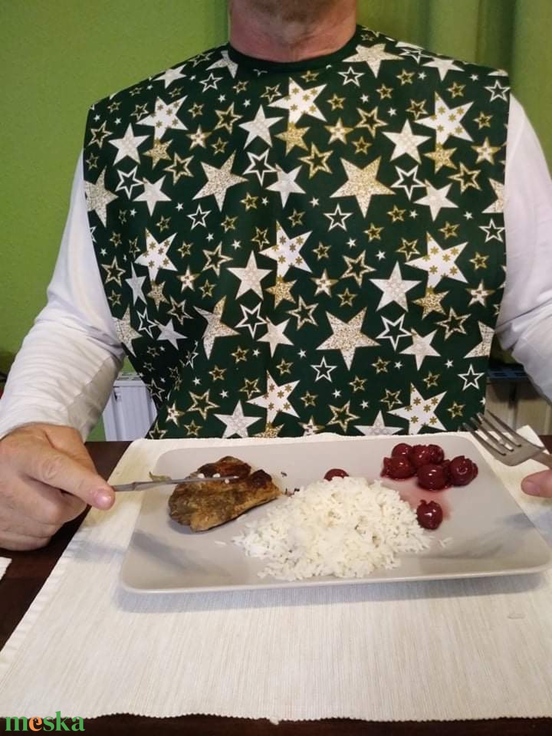 Felnőtt előke (partedli) Ünnepekre, de akár hétköznapokra is praktikus. - karácsony - mikulás - mikulás ajándékok - Meska.hu Felnőtt előke (partedli) Ünnepekre, de akár hétköznapokra is praktikus. - karácsony - mikulás - mikulás ajándékok - Meska.hu