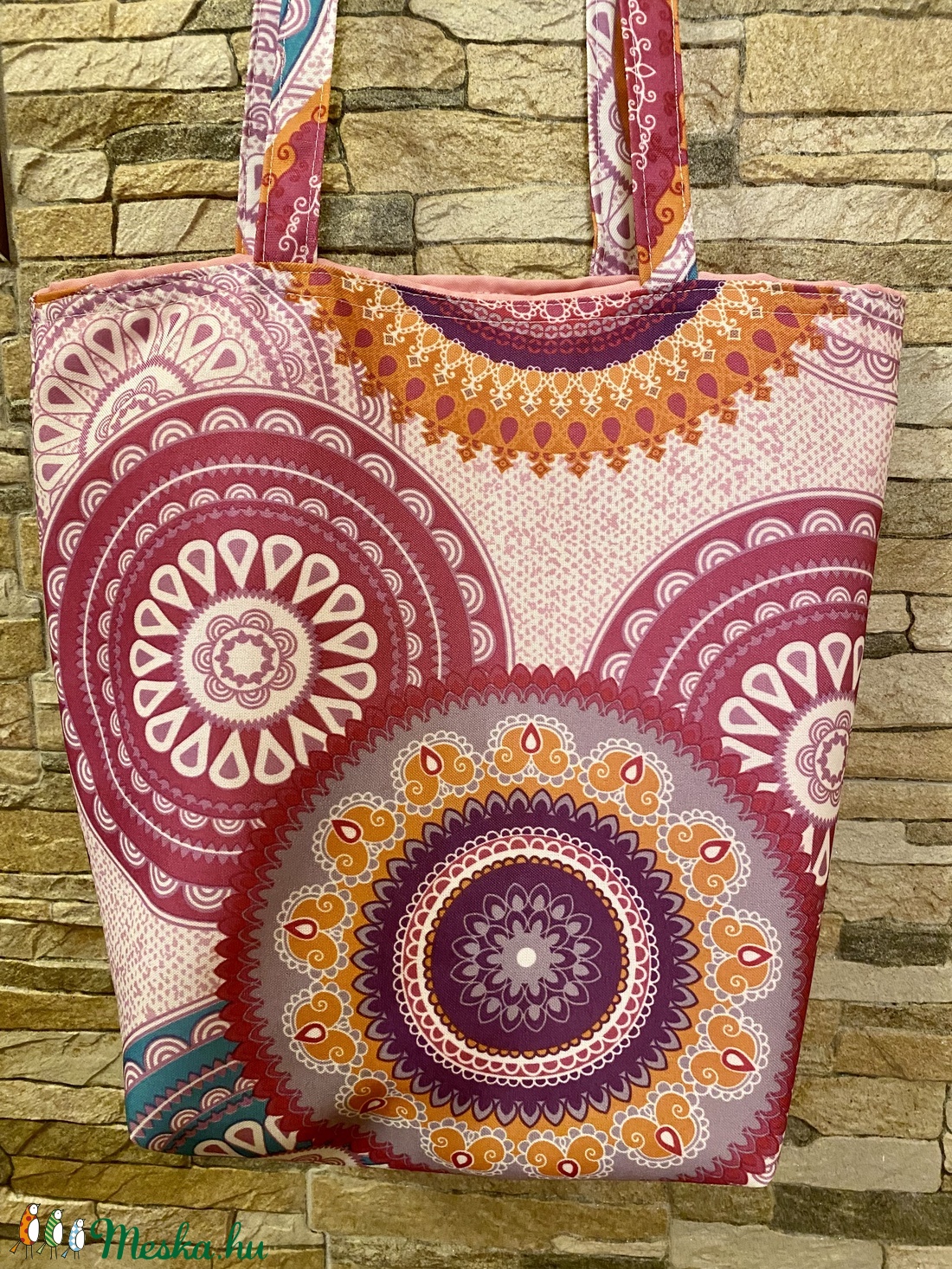 Mandalás textil szatyor ( pompás szín ) - táska & tok - bevásárlás & shopper táska - shopper, textiltáska, szatyor - Meska.hu Mandalás textil szatyor ( pompás szín ) - táska & tok - bevásárlás & shopper táska - shopper, textiltáska, szatyor - Meska.hu