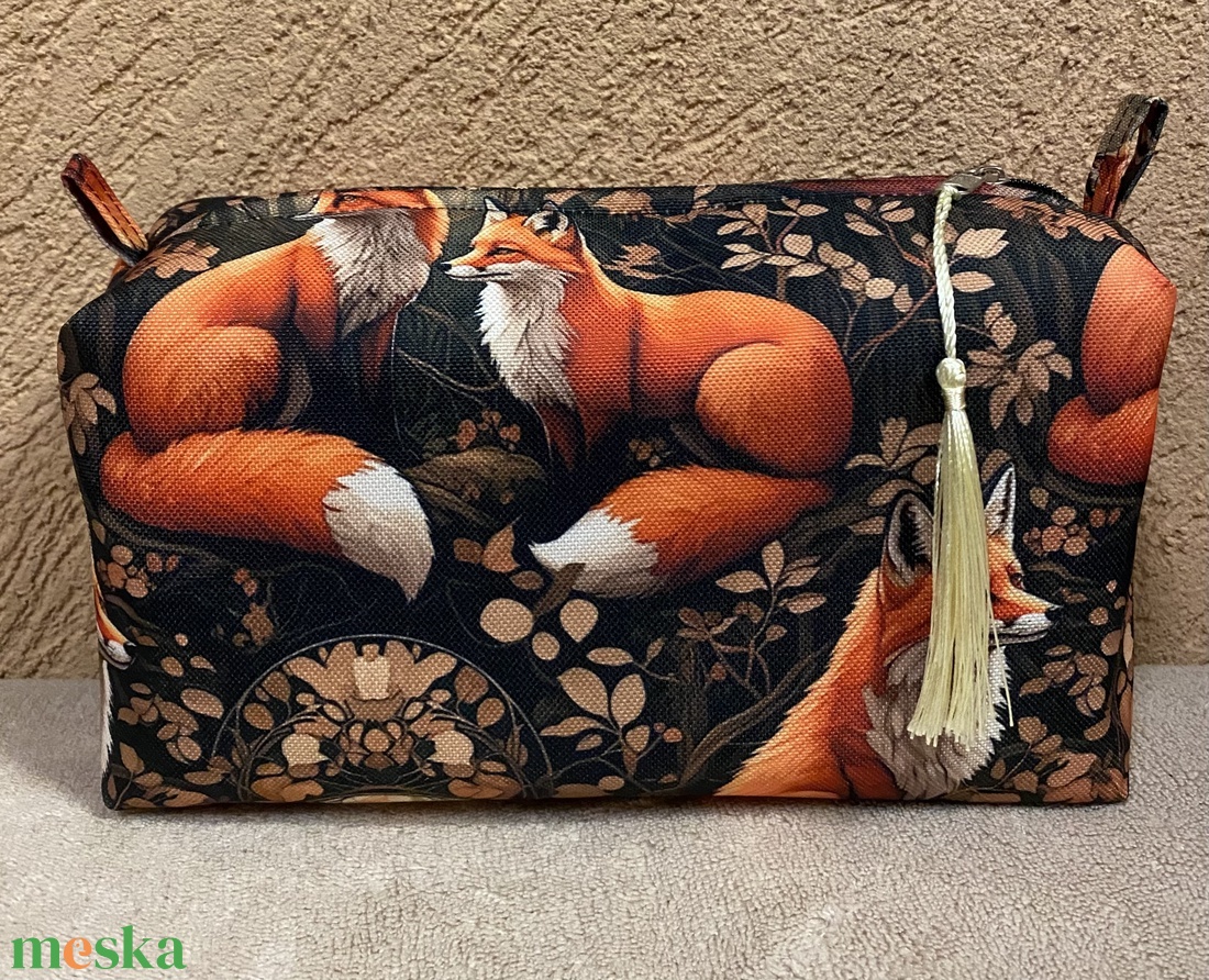  Rőtliget neszesszer/sminktáska  - táska & tok - neszesszer - Meska.hu