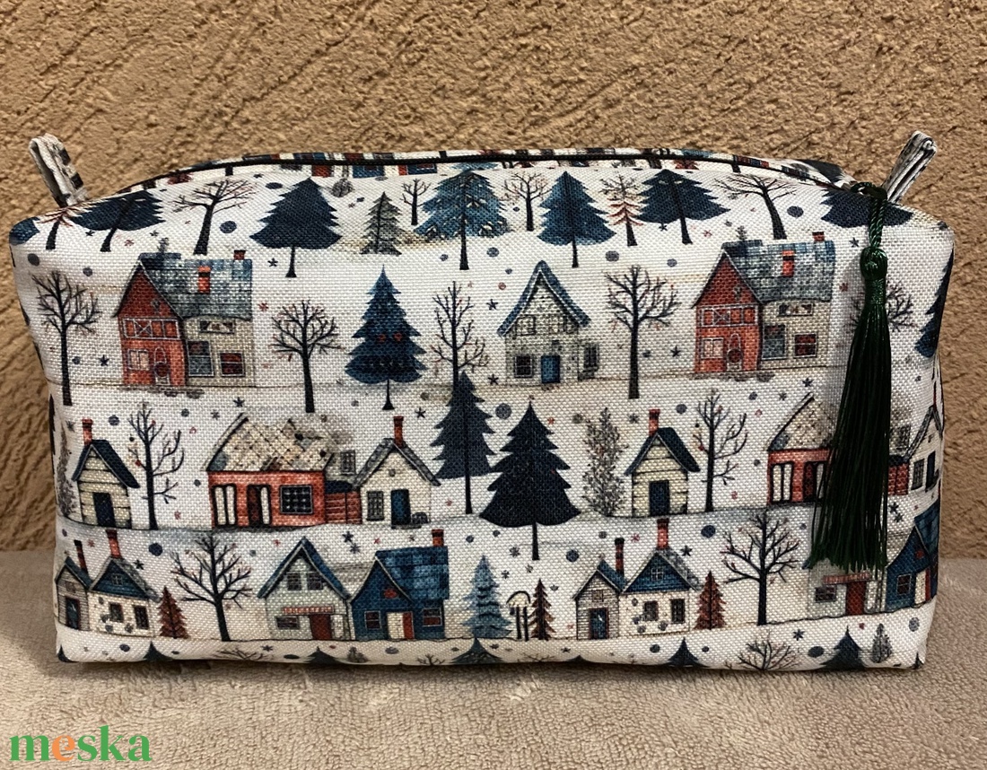Téli csend neszesszer / sminktáska - táska & tok - neszesszer - Meska.hu