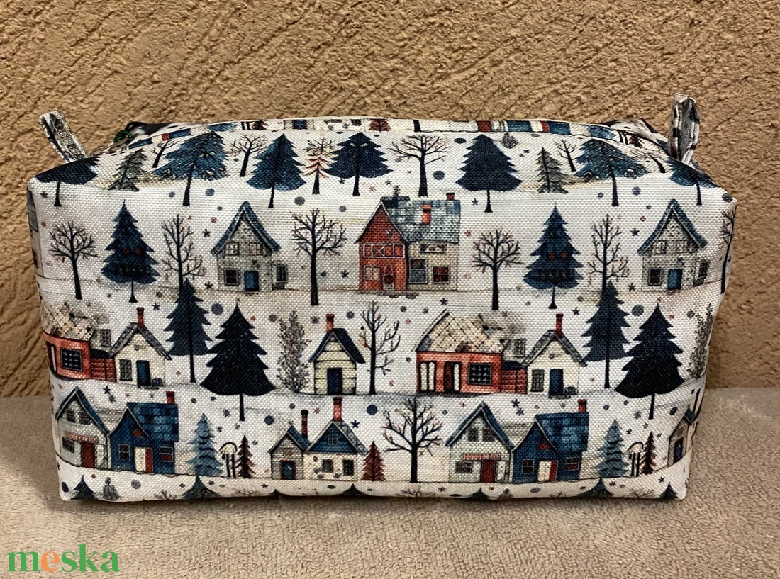 Téli csend neszesszer / sminktáska - táska & tok - neszesszer - Meska.hu