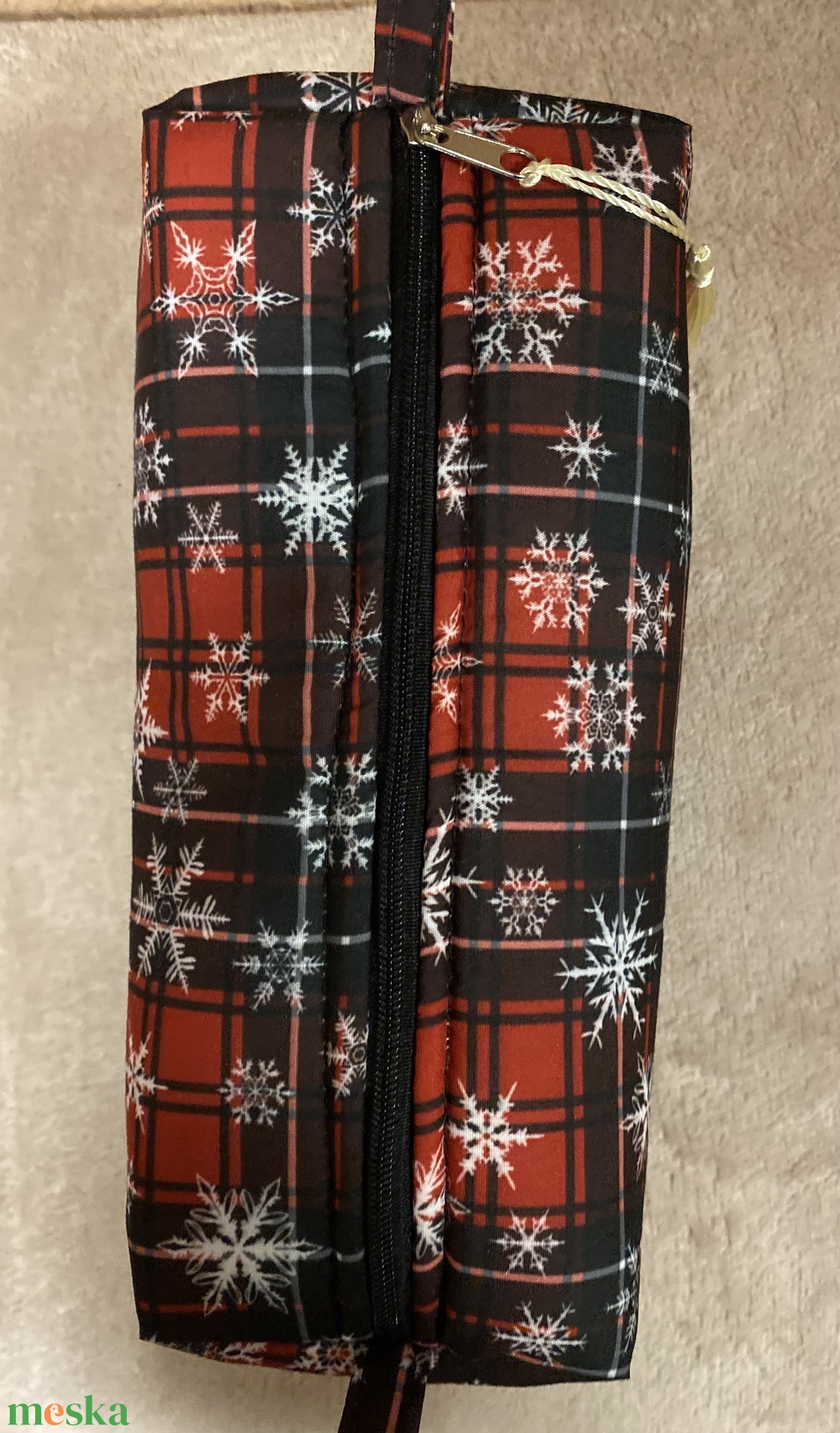  Kockáska neszesszer/sminktáska  - táska & tok - neszesszer - Meska.hu