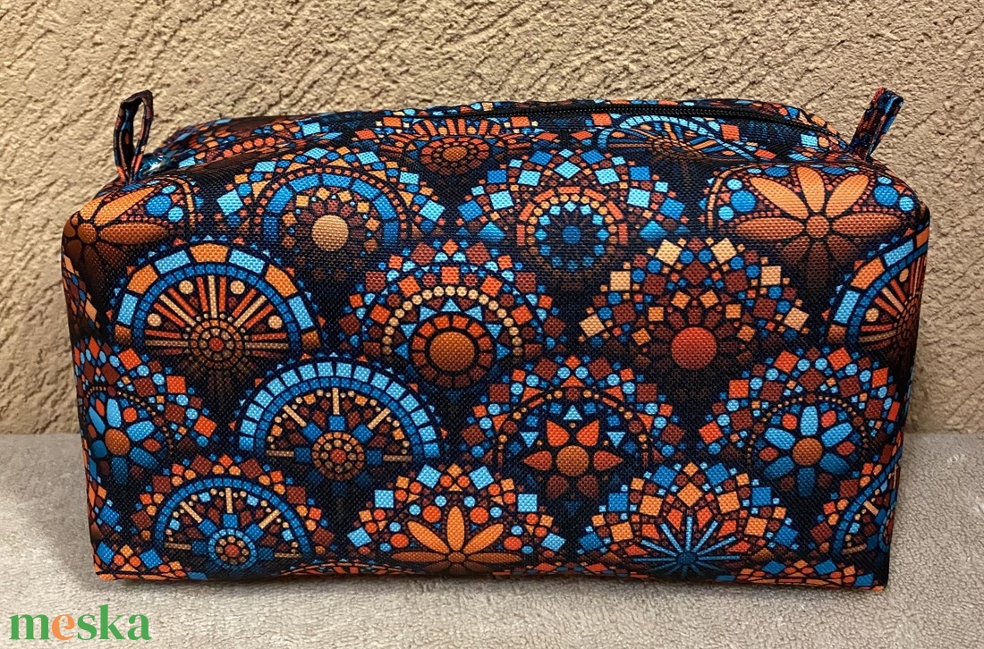 Marokkói mandala mintás neszesszer / sminktáska  - táska & tok - neszesszer - Meska.hu