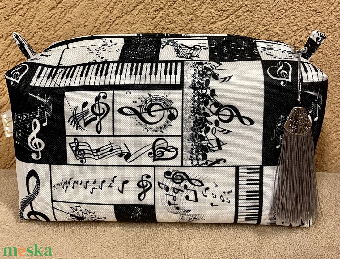 Hangjegy � neszesszer / sminktáska - táska & tok - neszesszer - Meska.hu