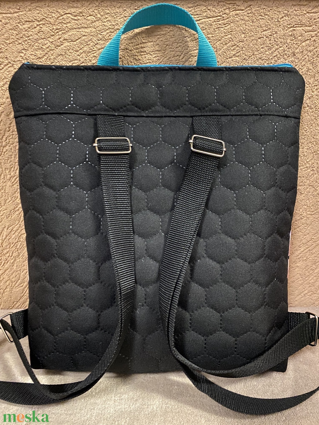 PixelVibe � Pixelhangulat városi hátitáska - táska & tok - bevásárlás & shopper táska - shopper, textiltáska, szatyor - Meska.hu