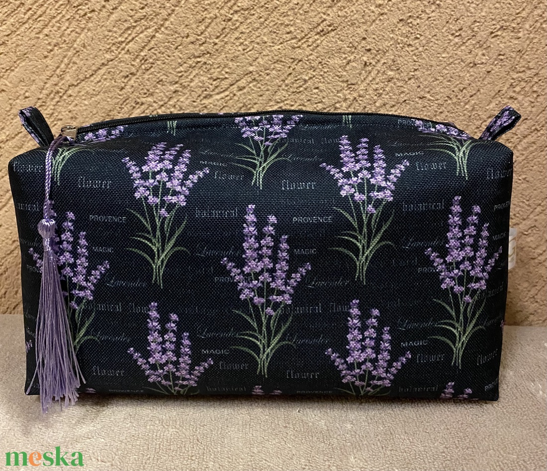 Levendula liget � neszesszer / sminktáska - táska & tok - neszesszer - Meska.hu