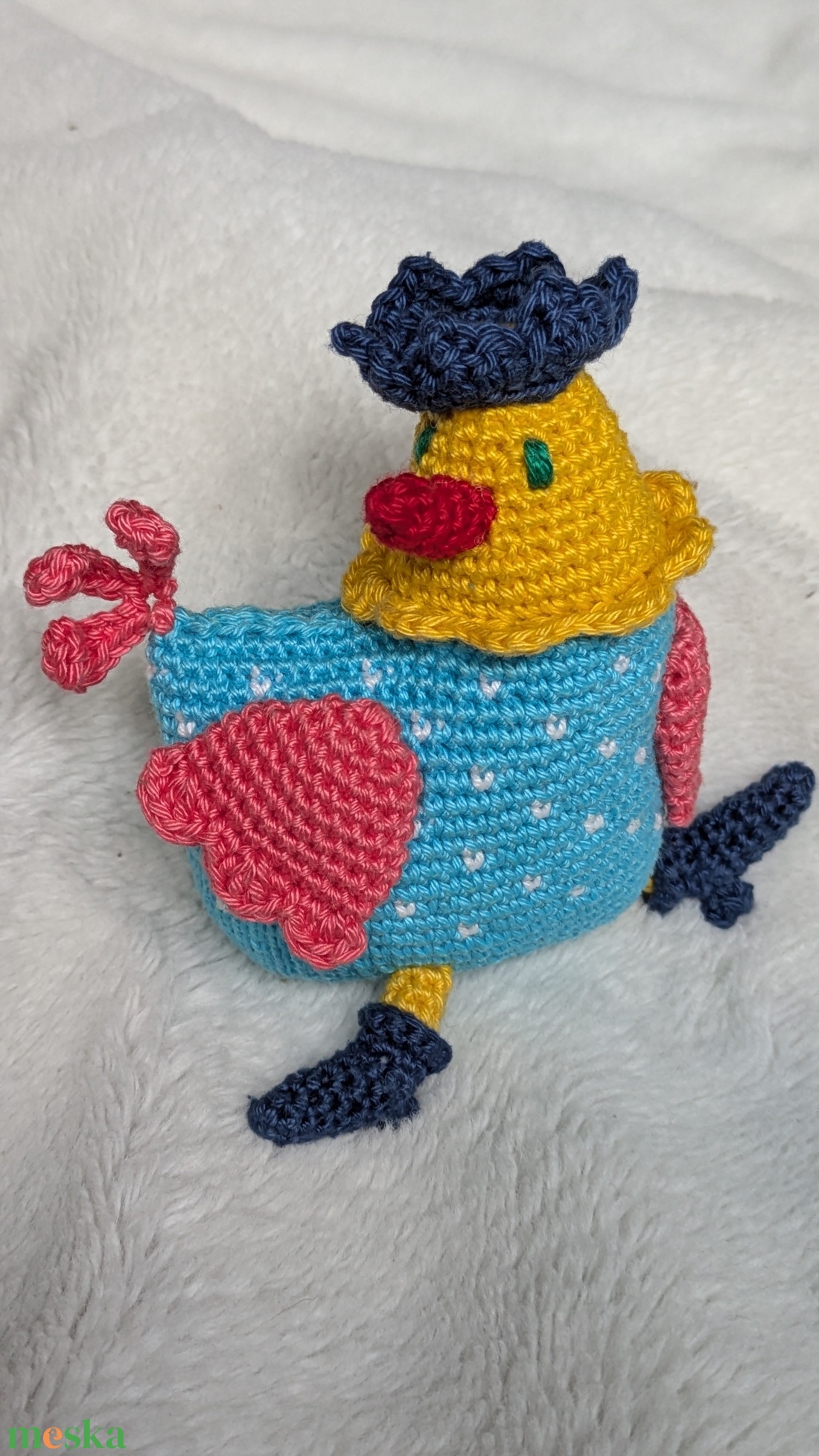 Vidám húsvéti csibe  - játék & sport - plüssállat & játékfigura - más figura - Meska.hu