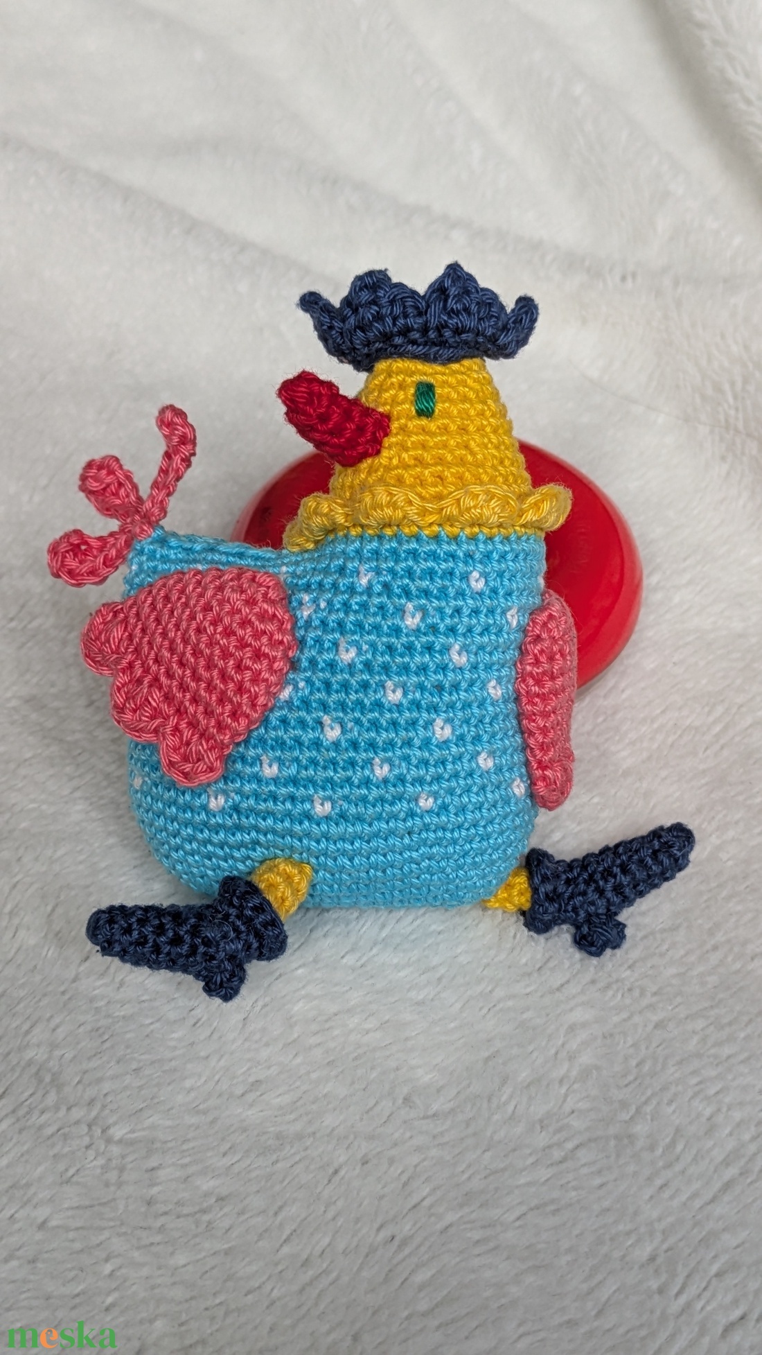 Vidám húsvéti csibe  - játék & sport - plüssállat & játékfigura - más figura - Meska.hu