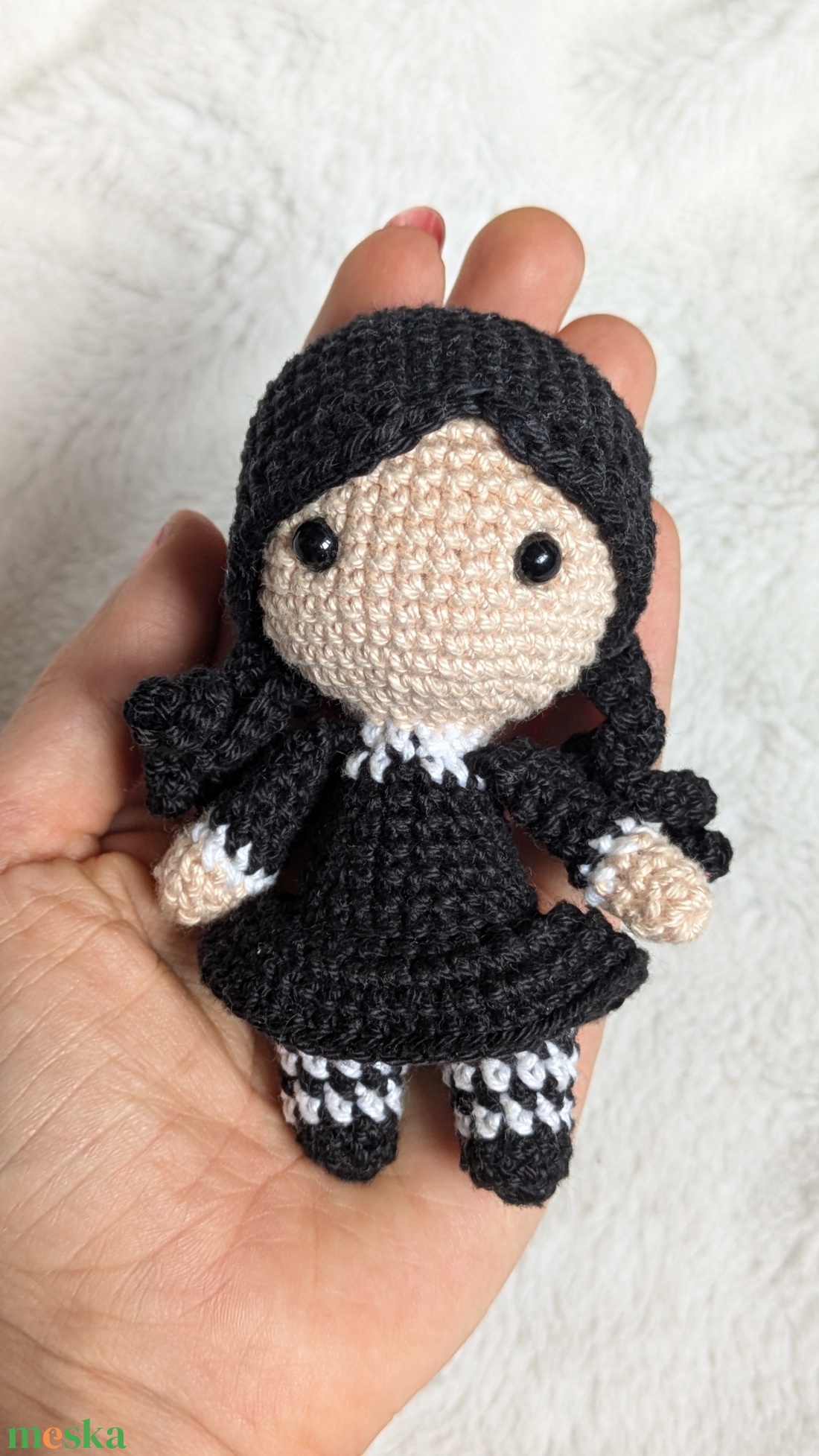 Kis horgolt baba - játék & sport - baba & babaház - játékbaba, babakellék - Meska.hu