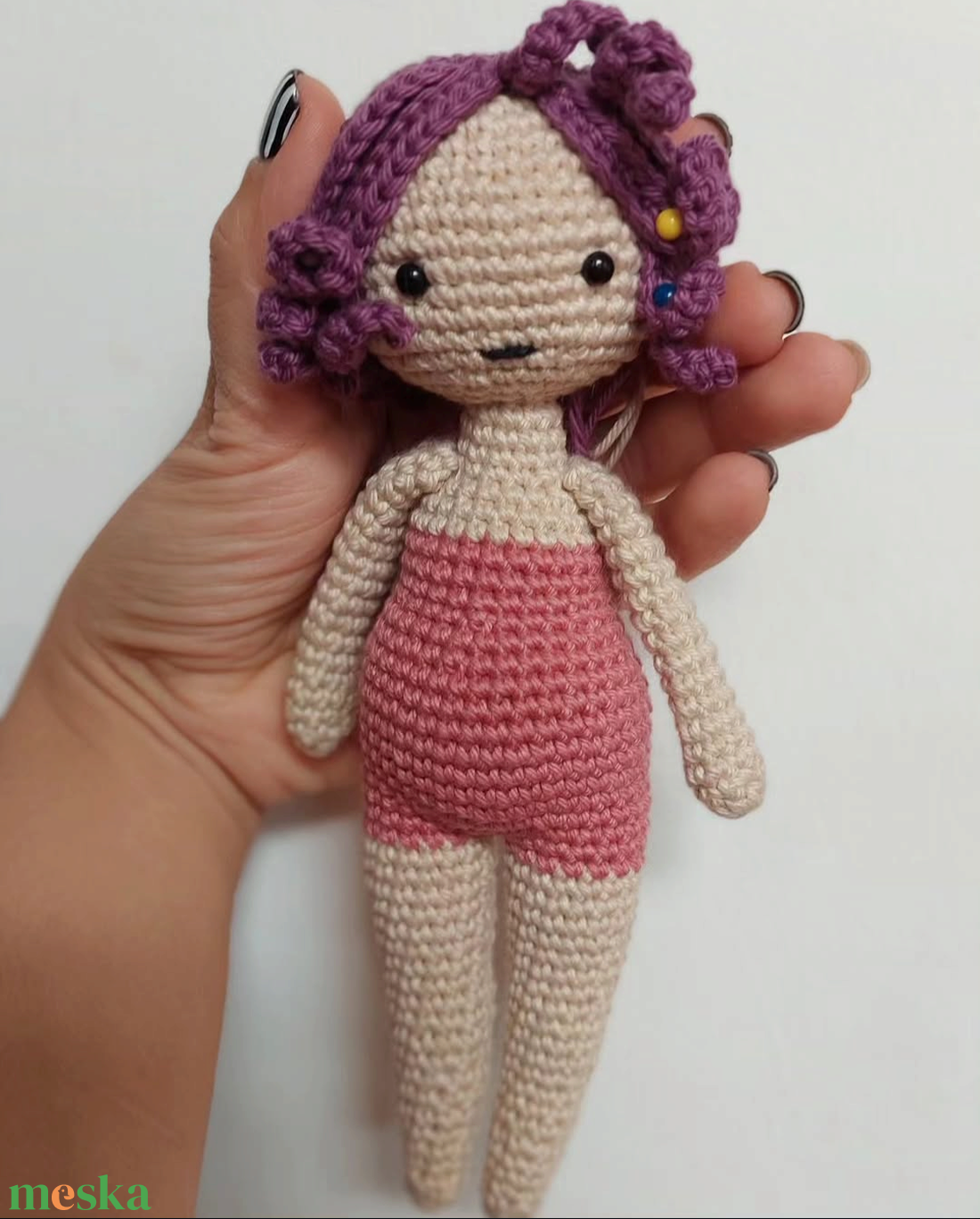 Öltöztethető baba - Liza - játék & sport - baba & babaház - játékbaba, babakellék - Meska.hu