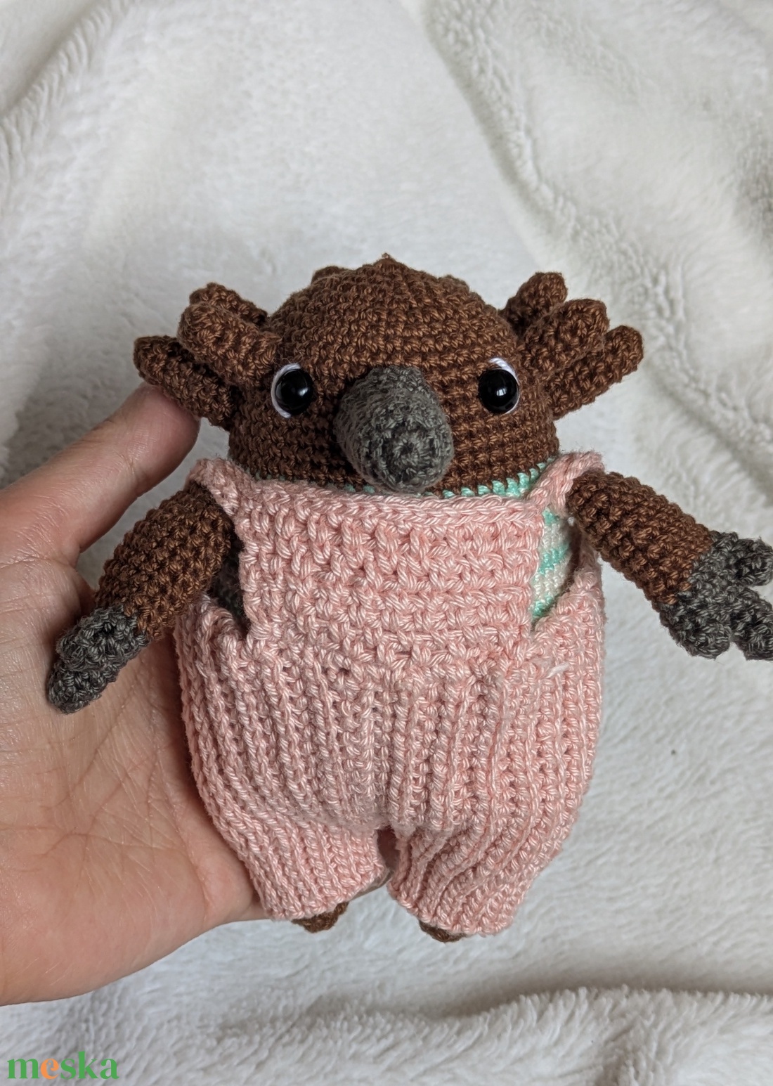 PicaPau Horgolt hangyászsün  - játék & sport - plüssállat & játékfigura - más figura - Meska.hu