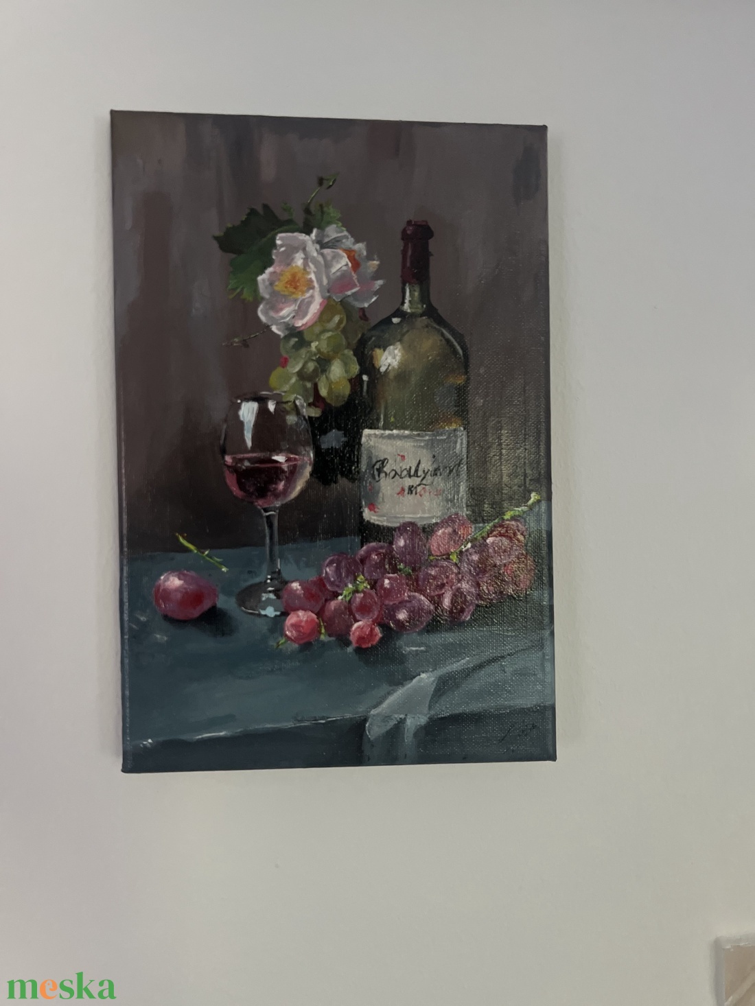 Akril festmény csendélet - művészet - festmény - akril - Meska.hu