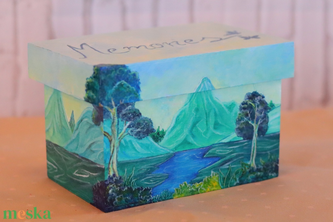 Emlékek doboza - otthon & életmód - dekoráció - asztal és polc dekoráció - díszdoboz - Meska.hu