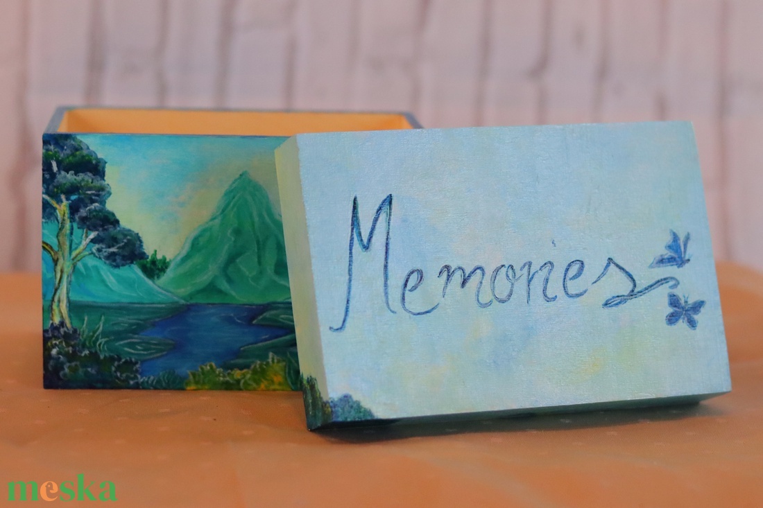 Emlékek doboza - otthon & életmód - dekoráció - asztal és polc dekoráció - díszdoboz - Meska.hu