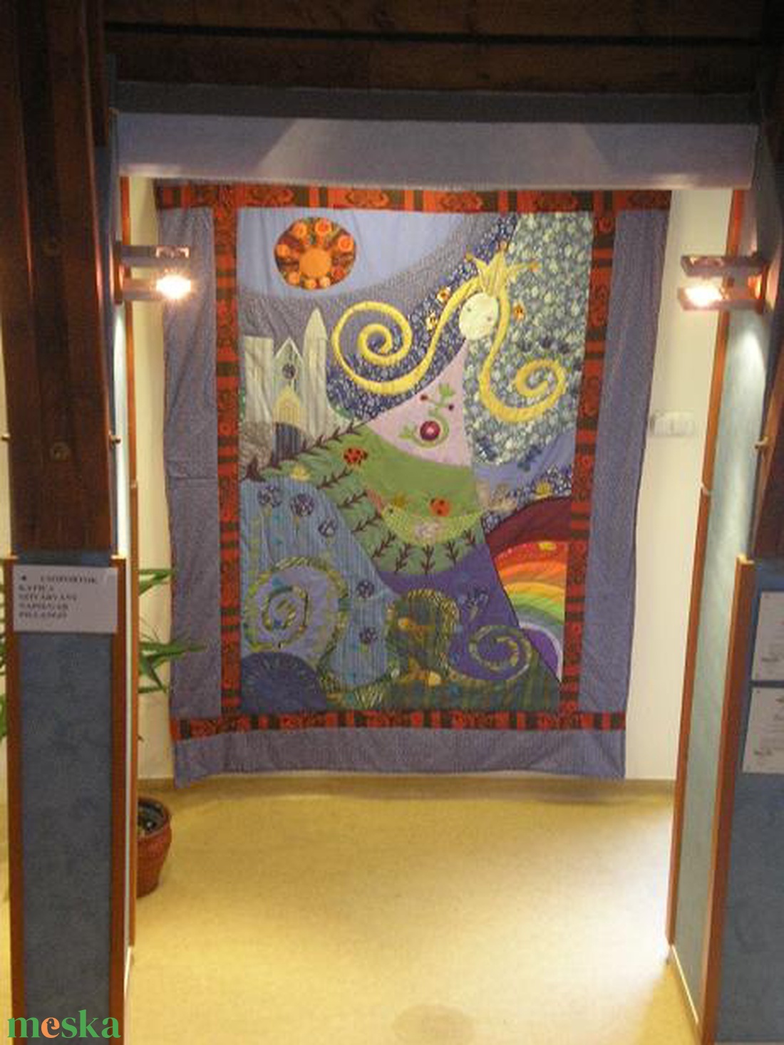 Tündérkert falikép, 200 x 300 cm - otthon & életmód - babaszoba, gyerekszoba - falvédő gyerekszobába - Meska.hu