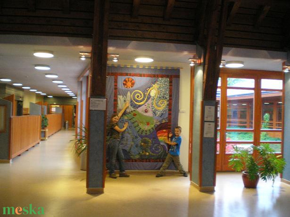 Tündérkert falikép, 200 x 300 cm - otthon & életmód - babaszoba, gyerekszoba - falvédő gyerekszobába - Meska.hu