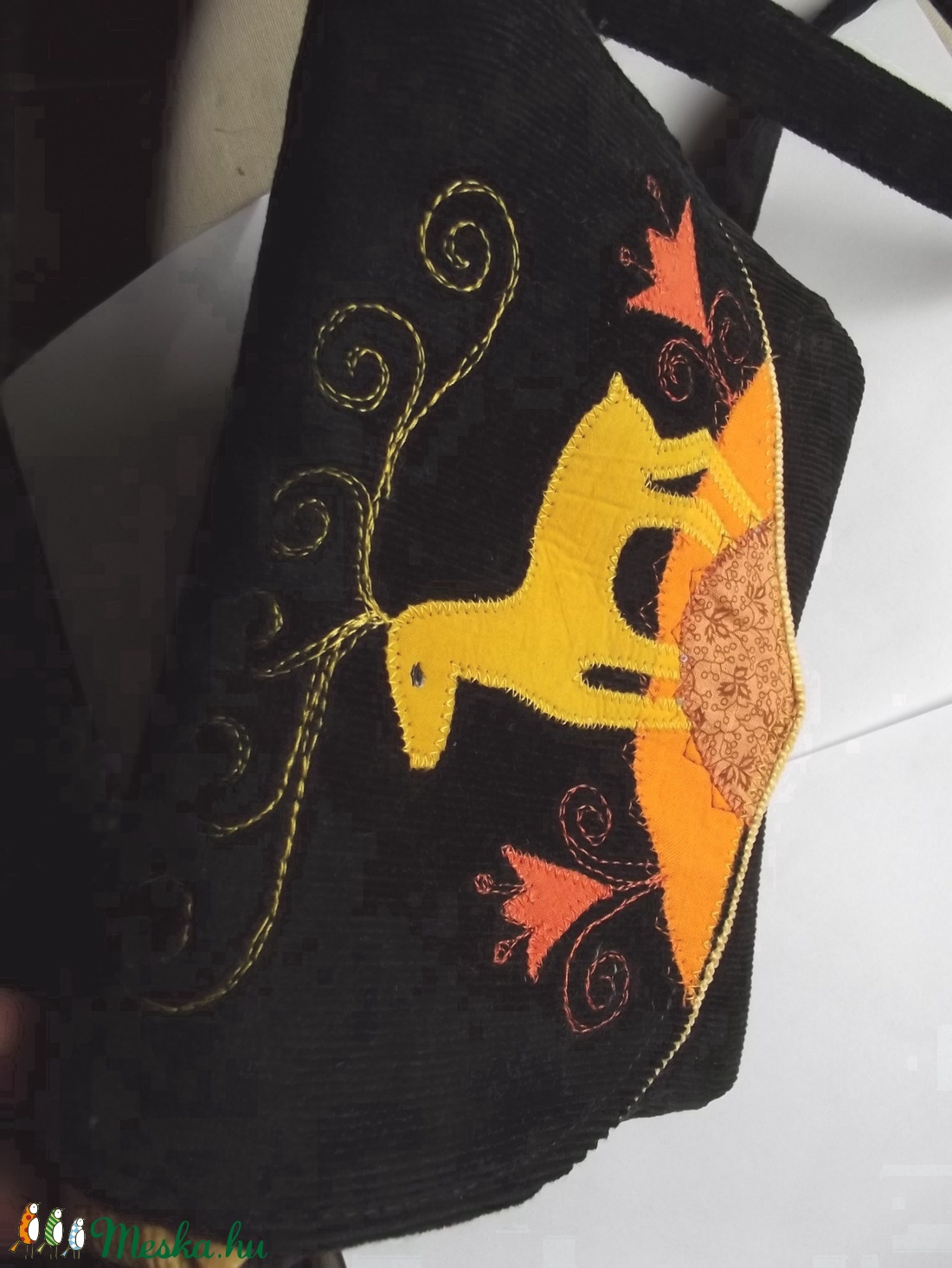 Szarvasos kistáska - táska & tok - kézitáska & válltáska - válltáska - Meska.hu