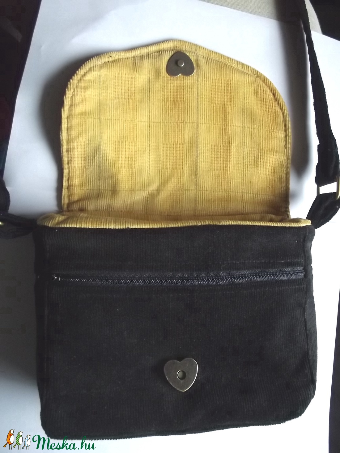 Szarvasos kistáska - táska & tok - kézitáska & válltáska - válltáska - Meska.hu