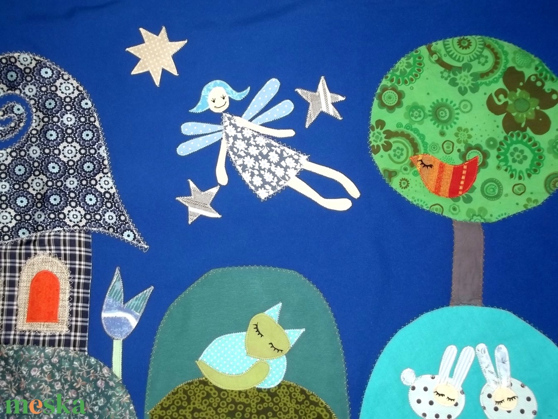 Jó éjszakát! falikép 150 x 60 cm - otthon & életmód - babaszoba, gyerekszoba - falvédő gyerekszobába - Meska.hu