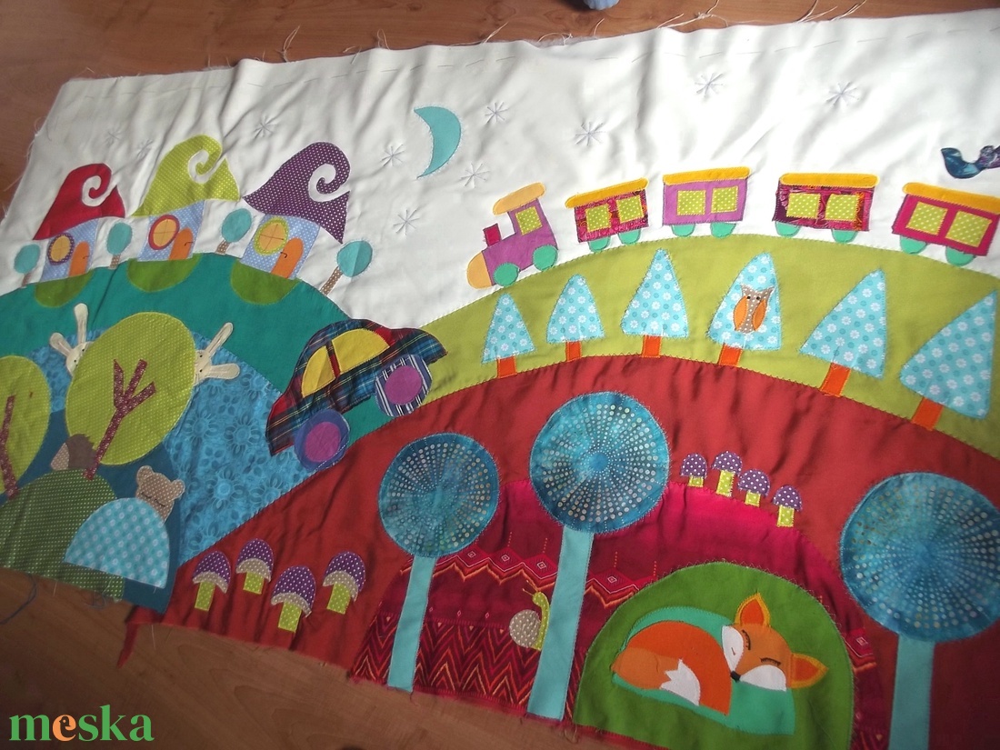 Élénk, vidám, karakteres színű falvédő, 160 x 70 cm - otthon & életmód - babaszoba, gyerekszoba - falvédő gyerekszobába - Meska.hu Élénk, vidám, karakteres színű falvédő, 160 x 70 cm - otthon & életmód - babaszoba, gyerekszoba - falvédő gyerekszobába - Meska.hu