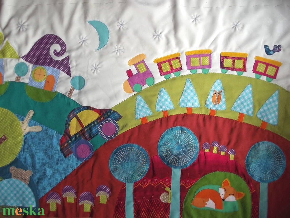 Élénk, vidám, karakteres színű falvédő, 160 x 70 cm - otthon & életmód - babaszoba, gyerekszoba - falvédő gyerekszobába - Meska.hu Élénk, vidám, karakteres színű falvédő, 160 x 70 cm - otthon & életmód - babaszoba, gyerekszoba - falvédő gyerekszobába - Meska.hu