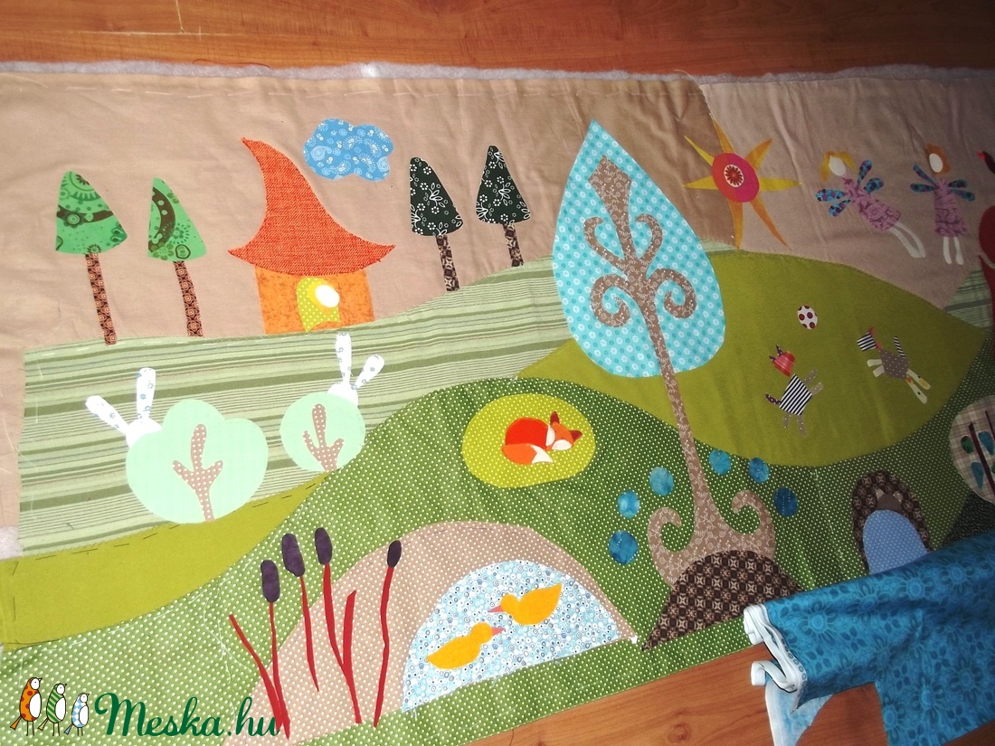 Dimbes-dombos falvédő 200x70 -  - Meska.hu