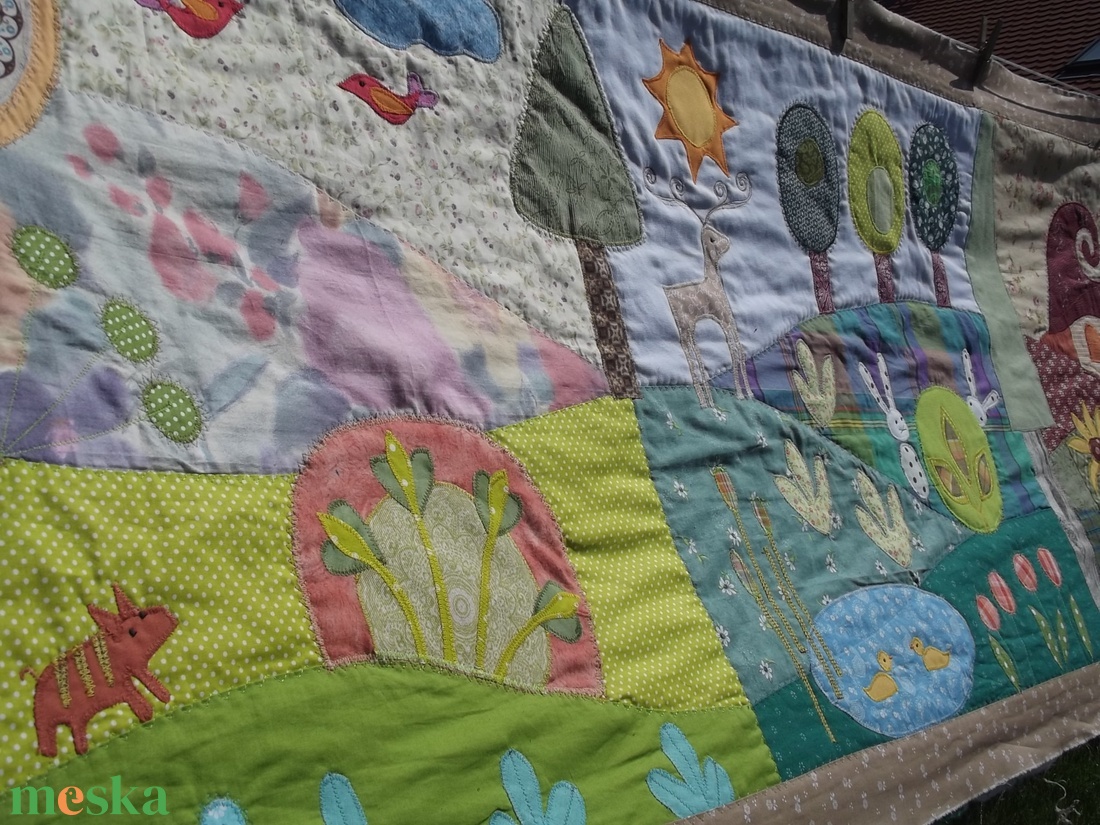 4 évszak falvédő 280x70 cm - otthon & életmód - babaszoba, gyerekszoba - falvédő gyerekszobába - Meska.hu 4 évszak falvédő 280x70 cm - otthon & életmód - babaszoba, gyerekszoba - falvédő gyerekszobába - Meska.hu