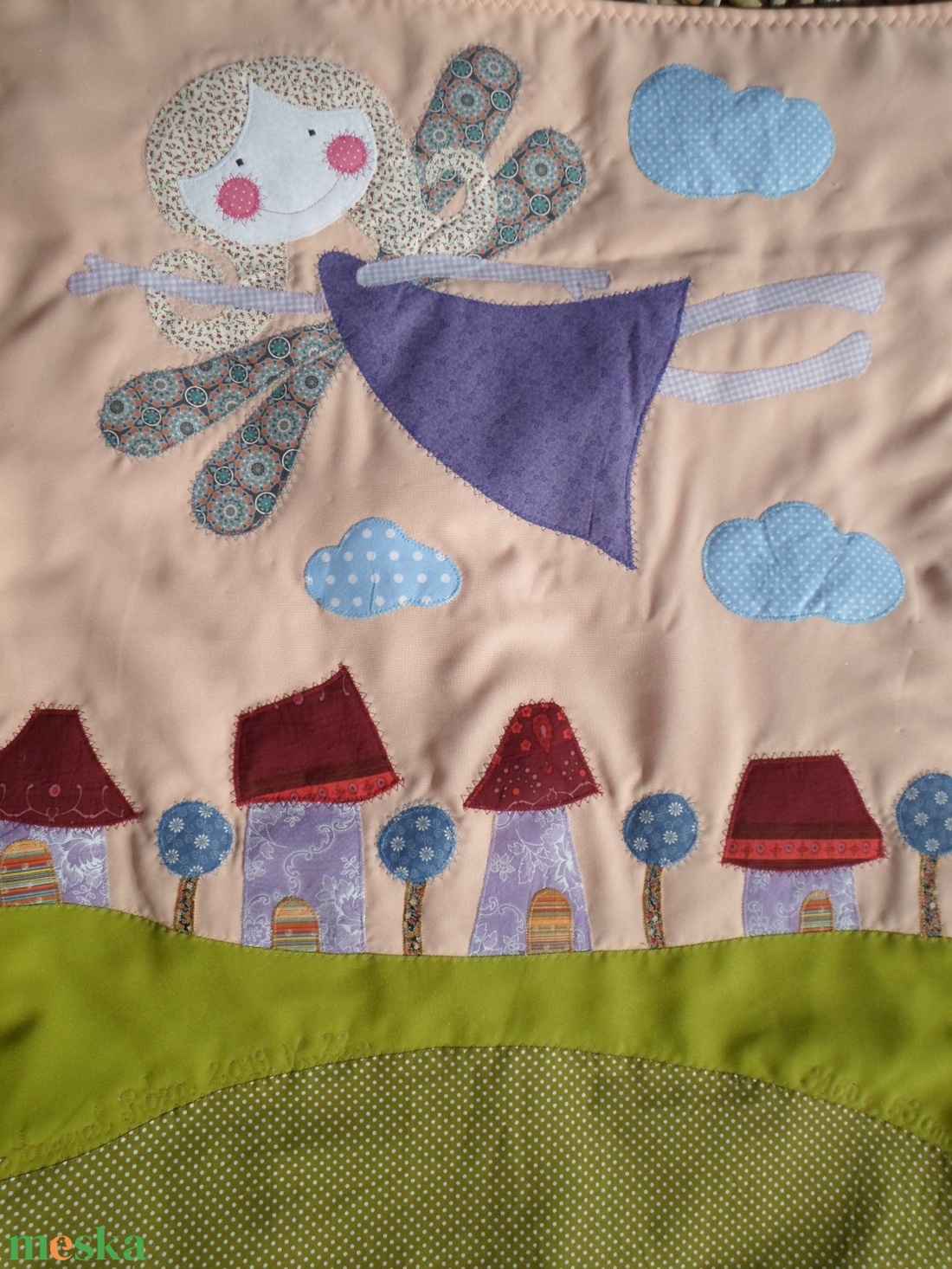 Babatakaró, tündérkés 70x100 cm, egyszerűbb - otthon & életmód - babaszoba, gyerekszoba - babatakaró, gyerek pléd - Meska.hu Babatakaró, tündérkés 70x100 cm, egyszerűbb - otthon & életmód - babaszoba, gyerekszoba - babatakaró, gyerek pléd - Meska.hu