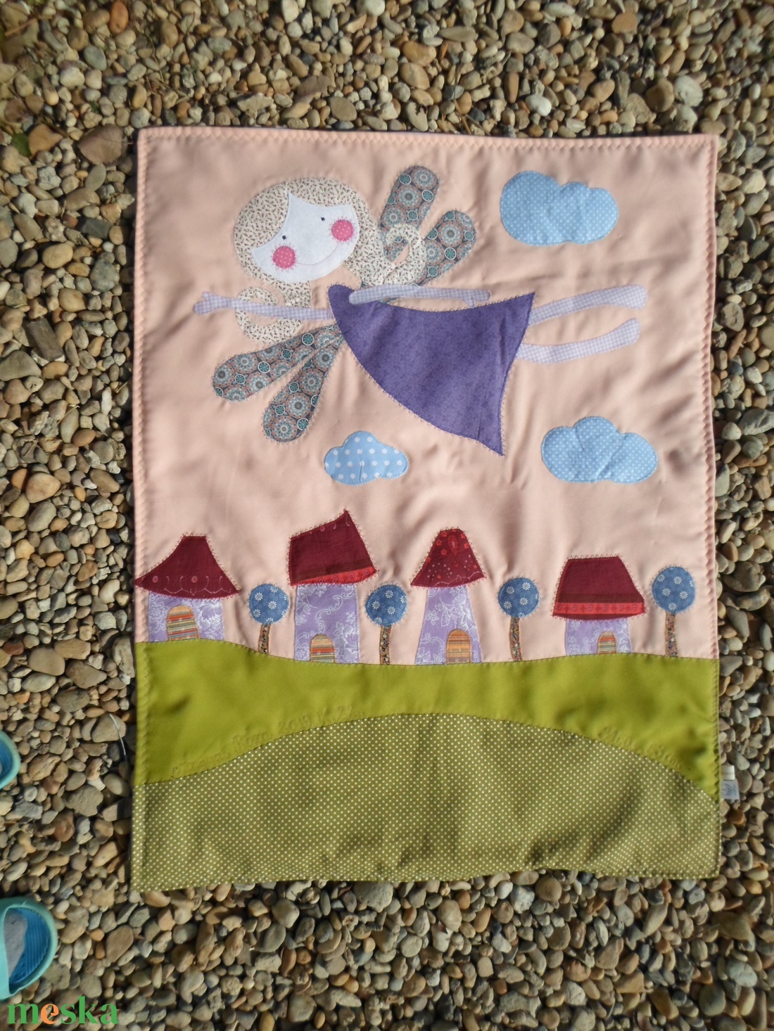 Babatakaró, tündérkés 70x100 cm, egyszerűbb - otthon & életmód - babaszoba, gyerekszoba - babatakaró, gyerek pléd - Meska.hu Babatakaró, tündérkés 70x100 cm, egyszerűbb - otthon & életmód - babaszoba, gyerekszoba - babatakaró, gyerek pléd - Meska.hu
