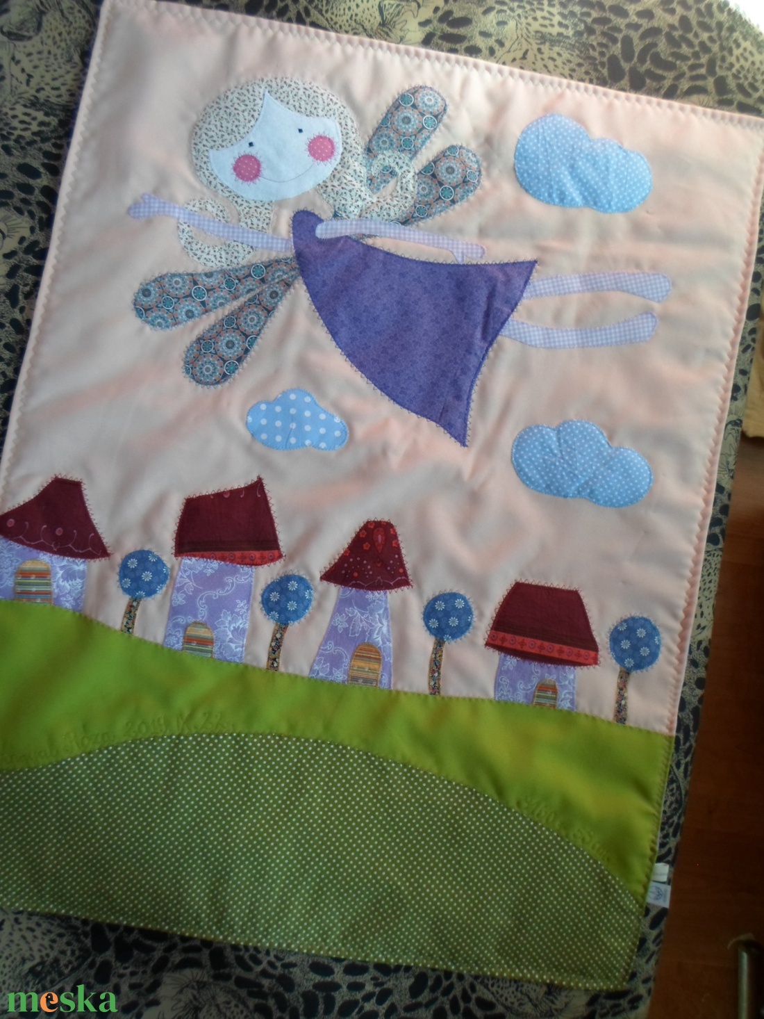 Babatakaró, tündérkés 70x100 cm, egyszerűbb - otthon & életmód - babaszoba, gyerekszoba - babatakaró, gyerek pléd - Meska.hu Babatakaró, tündérkés 70x100 cm, egyszerűbb - otthon & életmód - babaszoba, gyerekszoba - babatakaró, gyerek pléd - Meska.hu