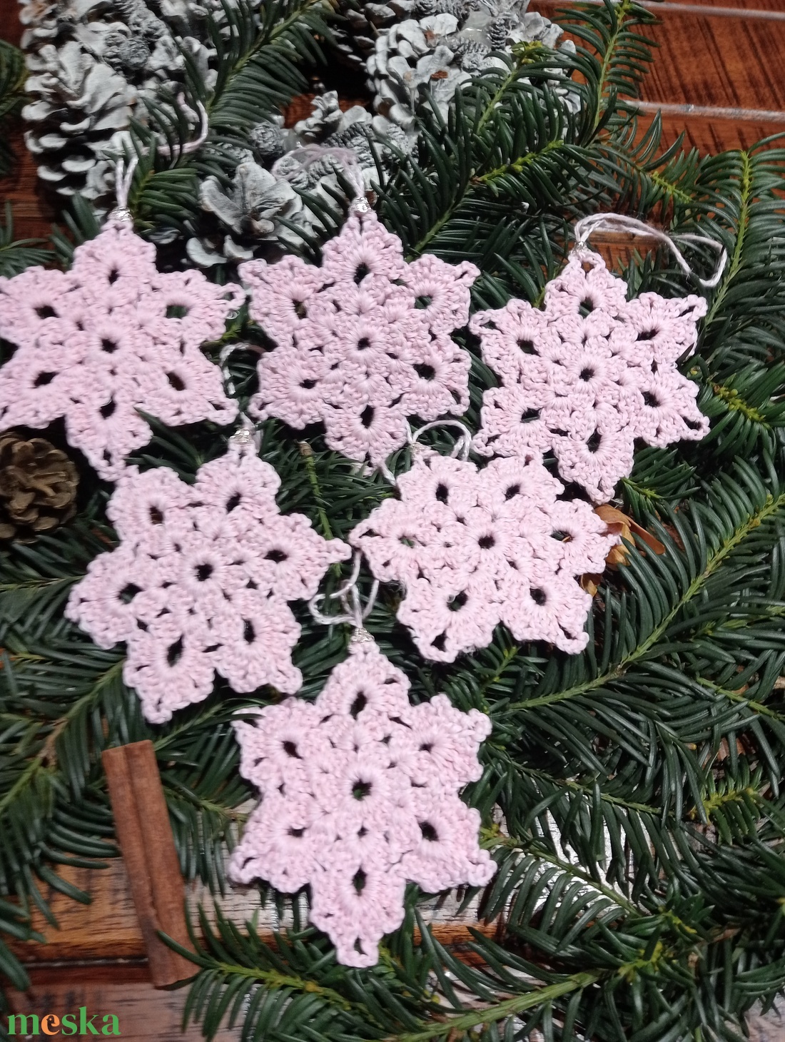 Karácsonyfadísz - karácsony - karácsonyi lakásdekoráció - karácsonyfadíszek - Meska.hu