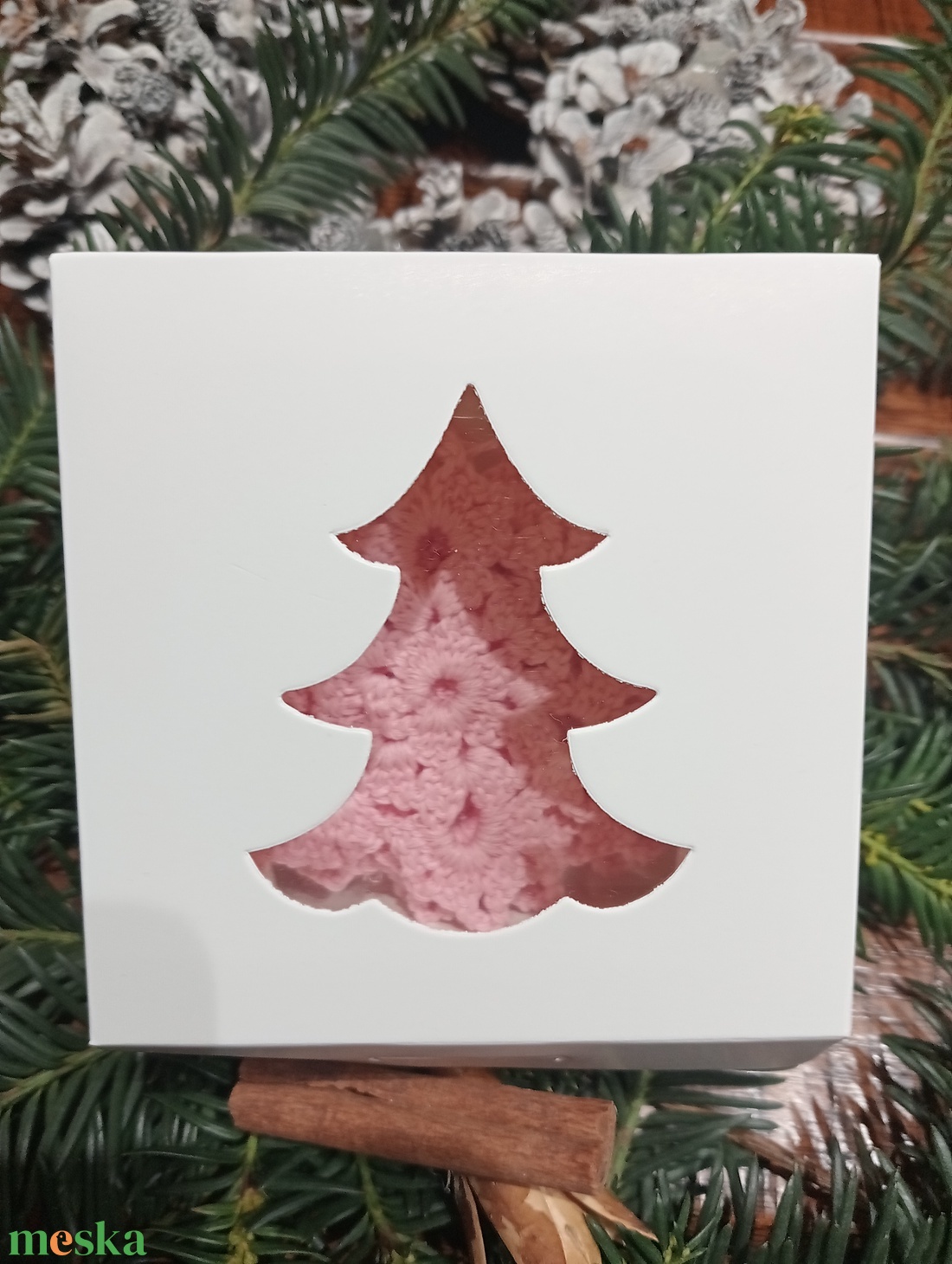 Karácsonyfadísz - karácsony - karácsonyi lakásdekoráció - karácsonyfadíszek - Meska.hu