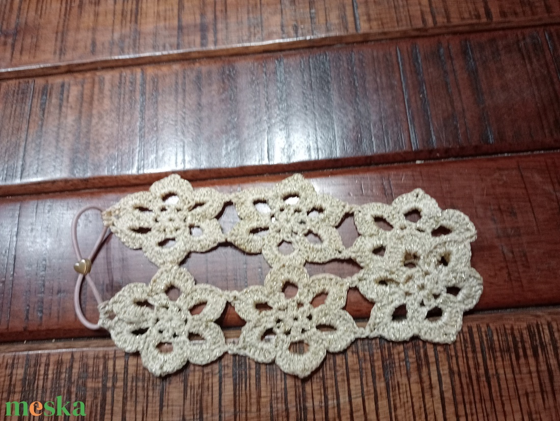 Horgolt hajpánt - ruha & divat - hajdísz & hajcsat - hajgumi - Meska.hu