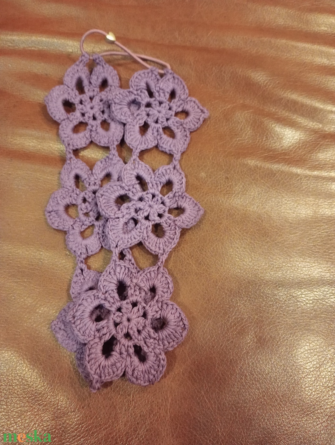 Horgolt hajpánt - ruha & divat - hajdísz & hajcsat - hajráf & hajpánt - Meska.hu