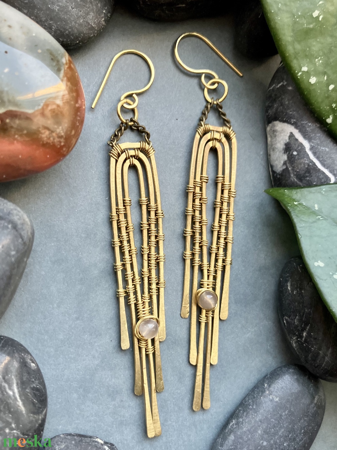 SaraZ // Astral Passage fülbevaló - ékszer - fülbevaló - lógó fülbevaló - Meska.hu