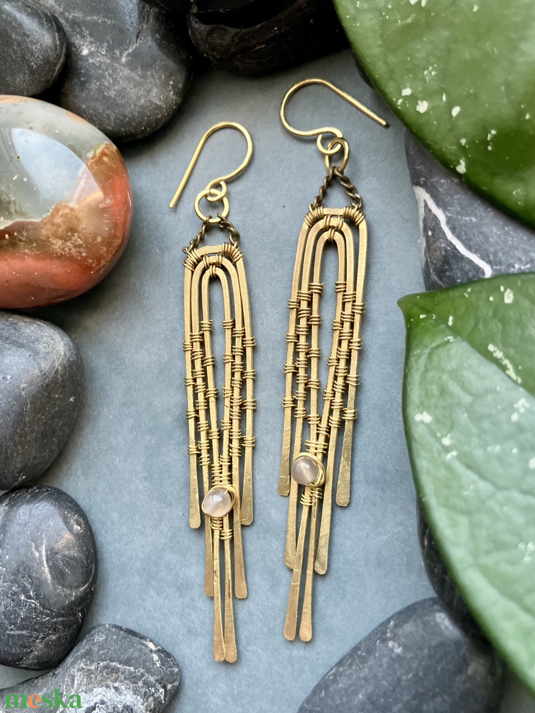 SaraZ // Astral Passage fülbevaló - ékszer - fülbevaló - lógó fülbevaló - Meska.hu