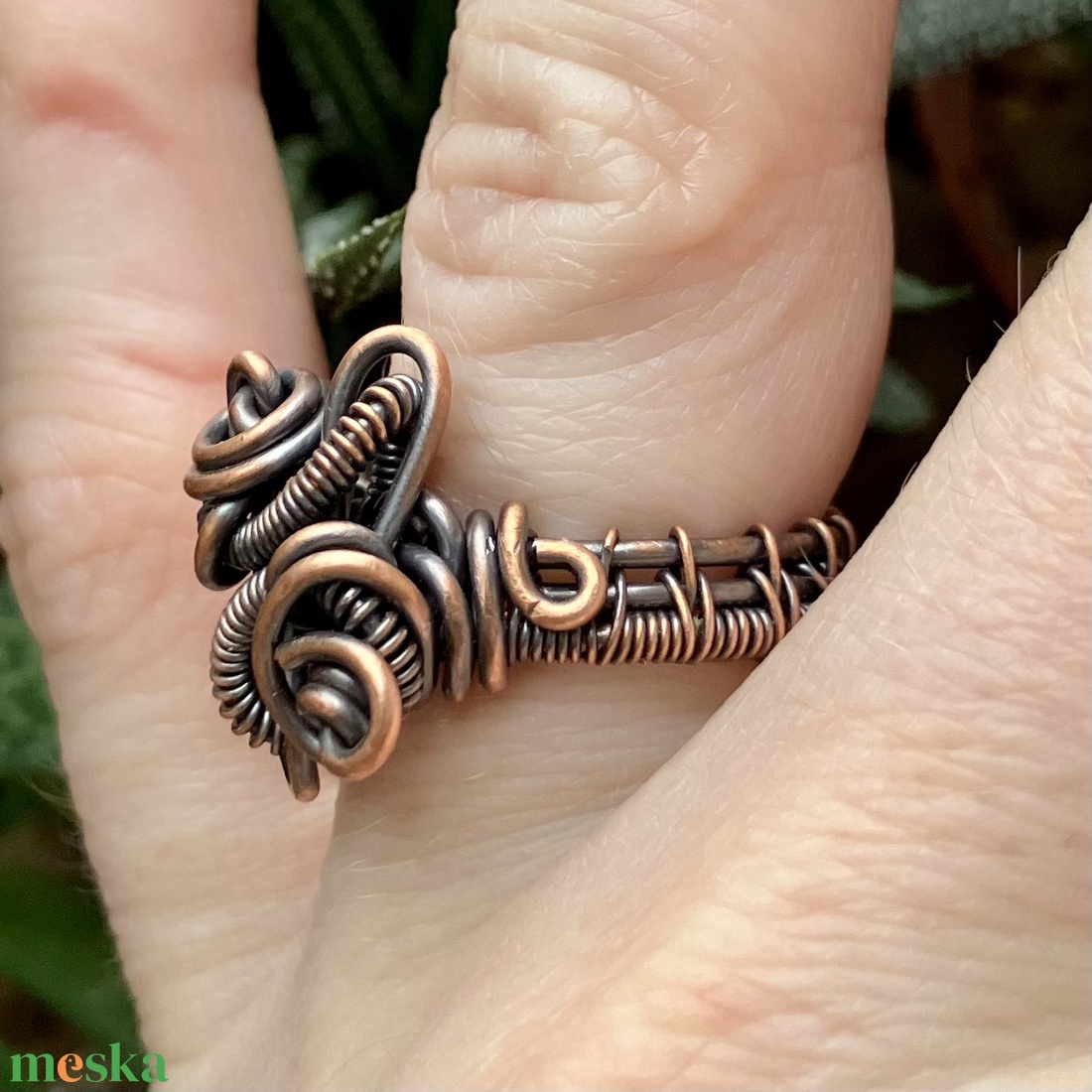 SaraZ // Earthbound Sigil gyűrű - ékszer - gyűrű - fonódó gyűrű - Meska.hu