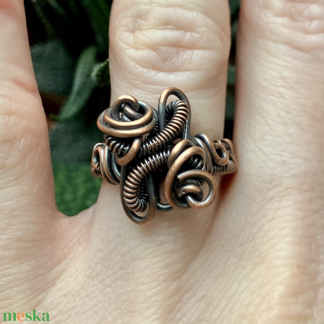 SaraZ // Earthbound Sigil gyűrű - ékszer - gyűrű - fonódó gyűrű - Meska.hu