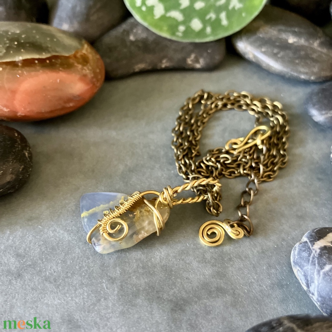 SaraZ // Nomad Relics nyaklánc  - ékszer - nyaklánc - medálos nyaklánc - Meska.hu