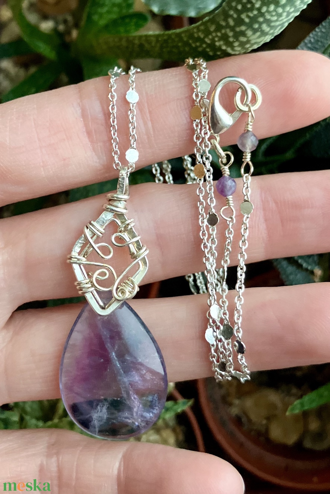 SaraZ // Moon Relic nyaklánc  - ékszer - nyaklánc - medálos nyaklánc - Meska.hu