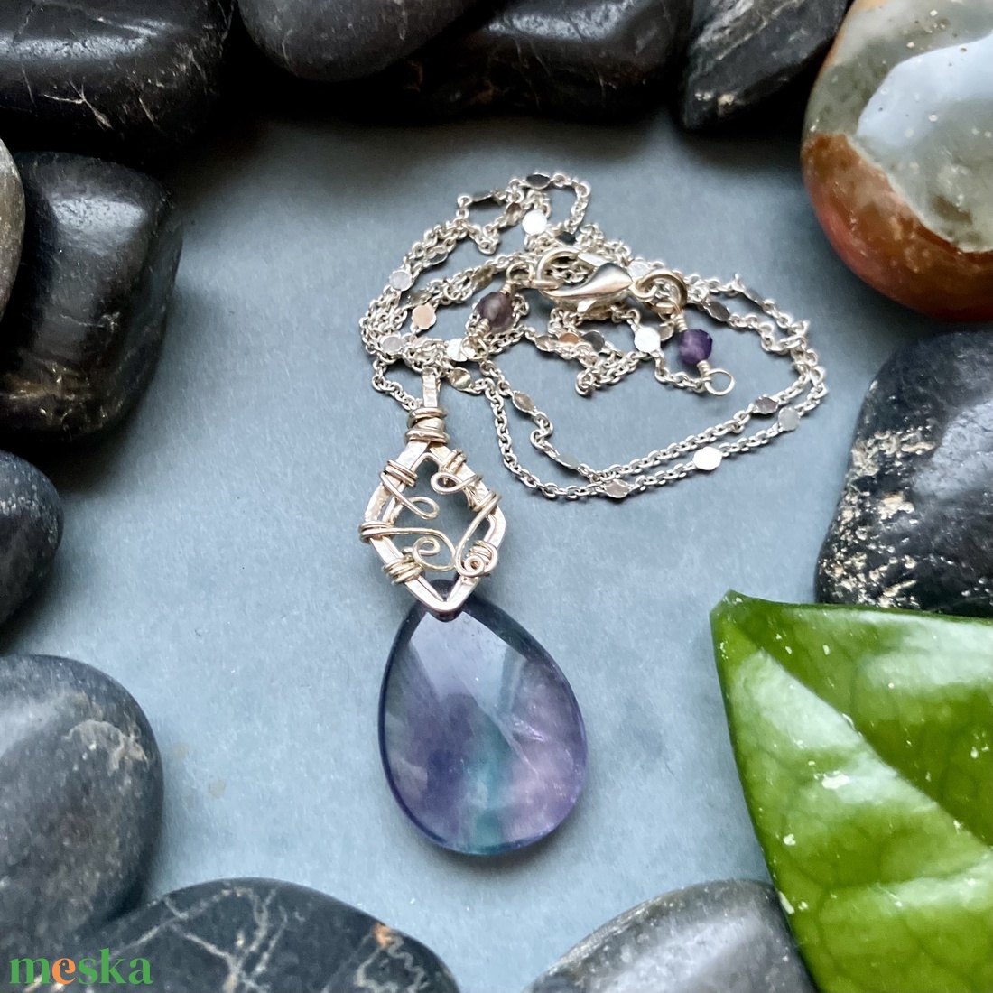 SaraZ // Moon Relic nyaklánc  - ékszer - nyaklánc - medálos nyaklánc - Meska.hu