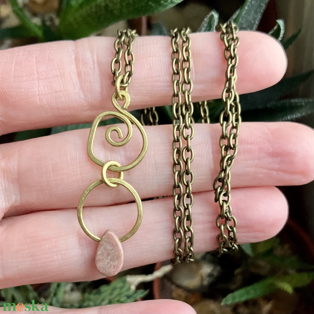 SaraZ // Nomad Lines nyaklánc - ékszer - nyaklánc - medálos nyaklánc - Meska.hu