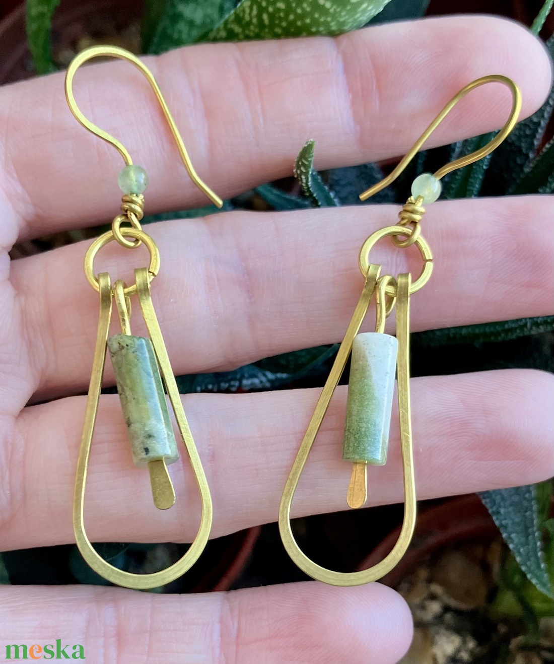 SaraZ // Nomad Lines fülbevaló - ékszer - fülbevaló - lógó fülbevaló - Meska.hu