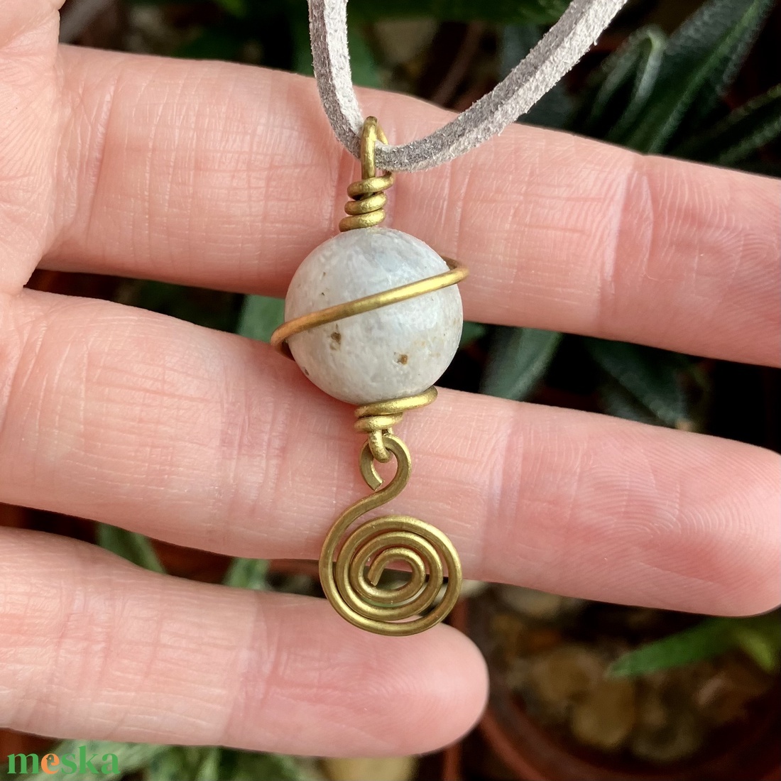 SaraZ // Planet Bloom nyaklánc - ékszer - nyaklánc - medálos nyaklánc - Meska.hu