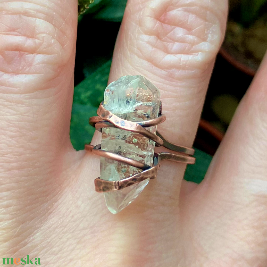 SaraZ // Crystal Ward gyűrű - ékszer - gyűrű - statement gyűrű - Meska.hu