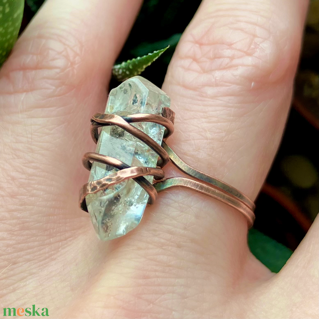 SaraZ // Crystal Ward gyűrű - ékszer - gyűrű - statement gyűrű - Meska.hu