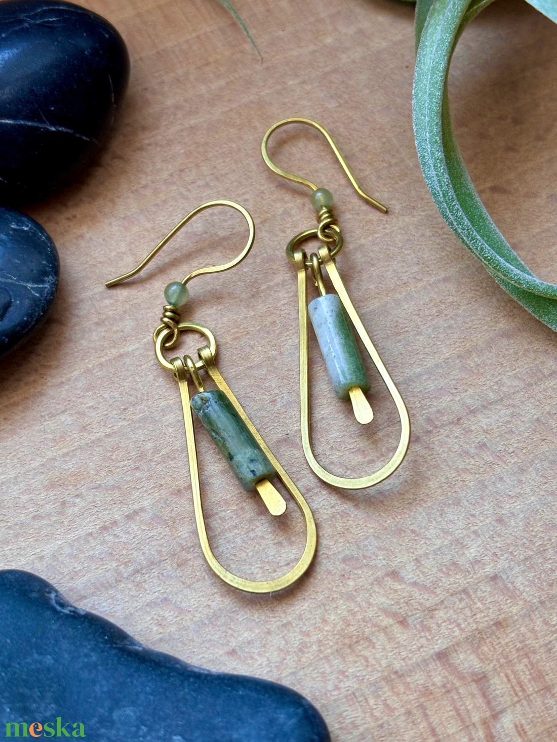 SaraZ // Nomad Lines fülbevaló - ékszer - fülbevaló - lógó fülbevaló - Meska.hu