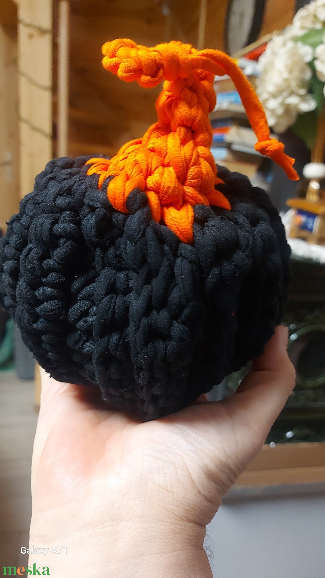 Horgolt halloween tök - dísz  - otthon & életmód - dekoráció - halloween - halloweeni ajtódíszek és ablakdíszek - Meska.hu Horgolt halloween tök - dísz  - otthon & életmód - dekoráció - halloween - halloweeni ajtódíszek és ablakdíszek - Meska.hu