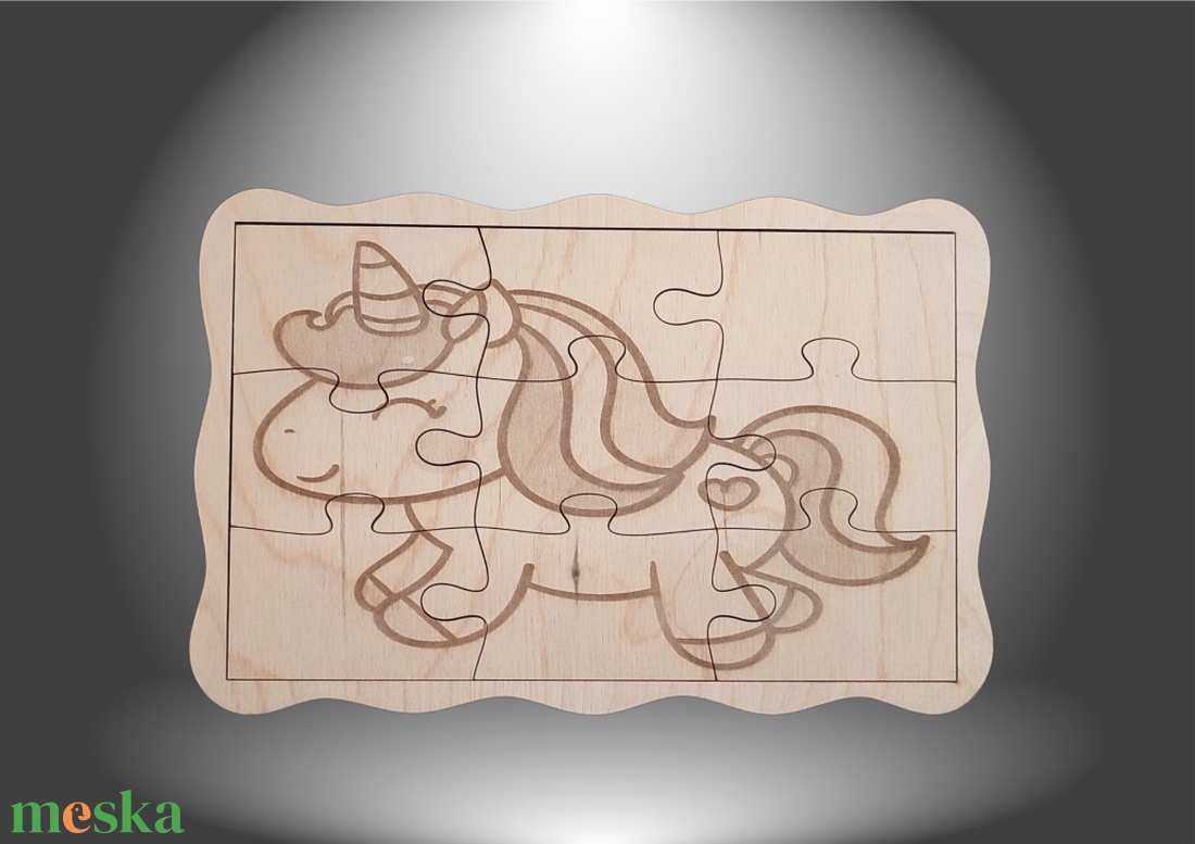 Pónis Puzzle - játék & sport - puzzle - forma puzzle - Meska.hu